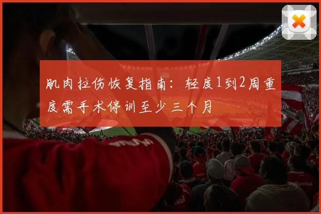 肌肉拉伤恢复指南：轻度1到2周重度需手术停训至少三个月